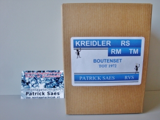 RVS boutenset Kreidler rs / rm / tm tot 1972